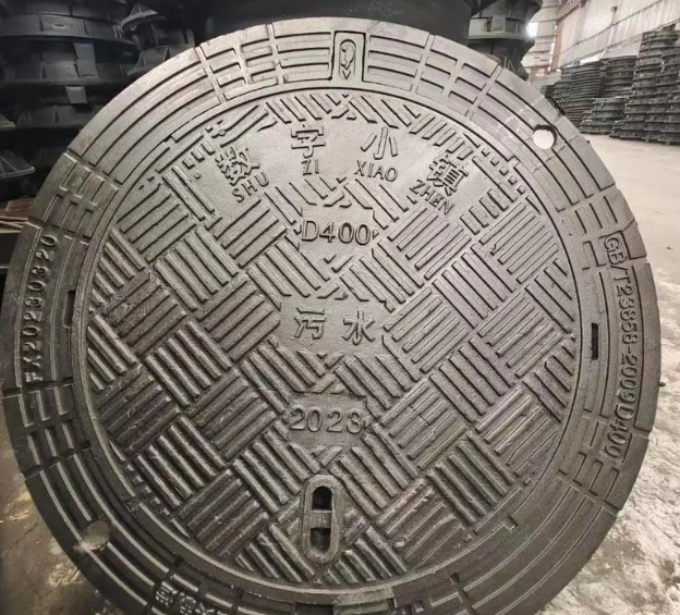 柳北球墨铸铁防沉降井盖展示