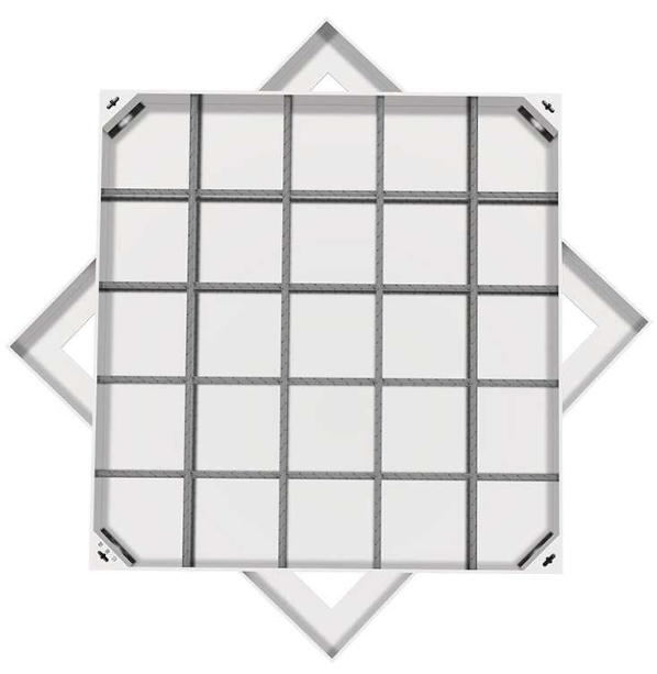 柳北不锈钢方井展示